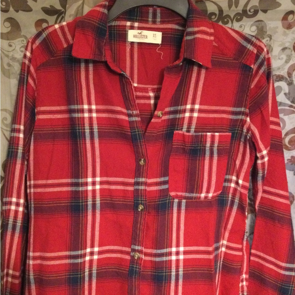 Woman’s Hollister Long sleeve Button up